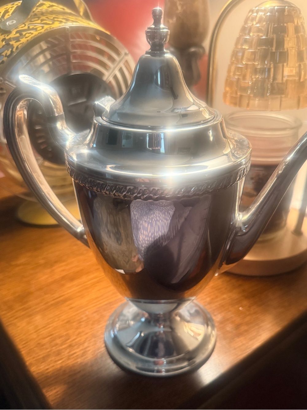 Sheffield Silver Co Tea/Coffee Pot